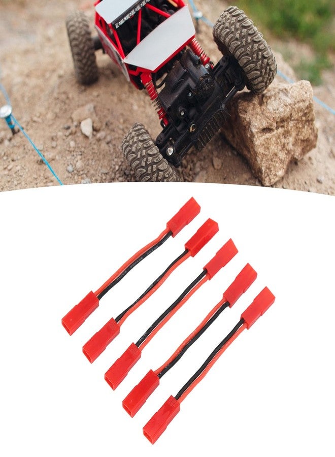 AYNEFY JST Female to JST Female Connector,5Pcs 22AWG 2 Inch RC Motor ESC Conversion Cable Plug Wire Adapter Electronic ESC Motor Extension Cable for RC Car Boat Accessories - Image 2